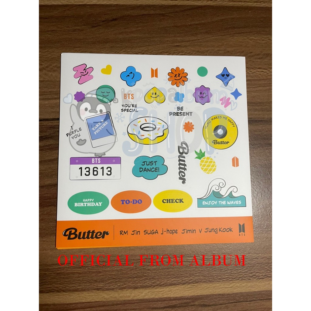 Jual BTS - Map of the Soul: 7 STICKERS OFFICIAL / STIKER BTS - Map of ...