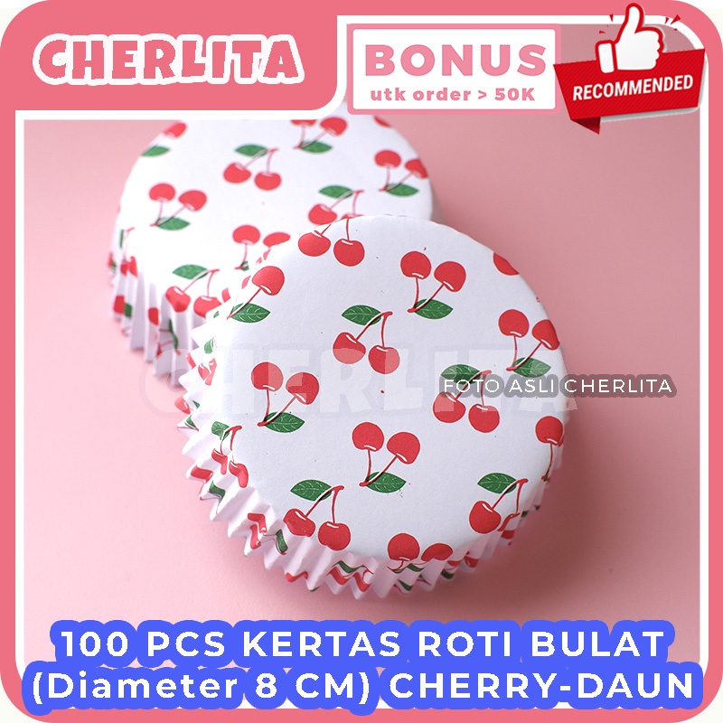 Jual 100 pcs Kertas Roti Paper Cup Bread Bulat Alas Tatakan Roti Manis ...