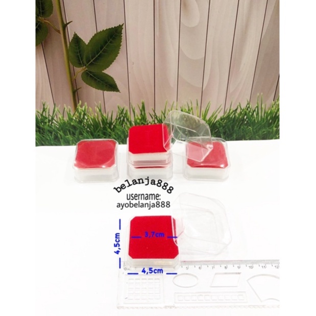Jual Kotak pin/box pin/box cepuk 4,5cm x 4,5cm satuan Shopee Indonesia