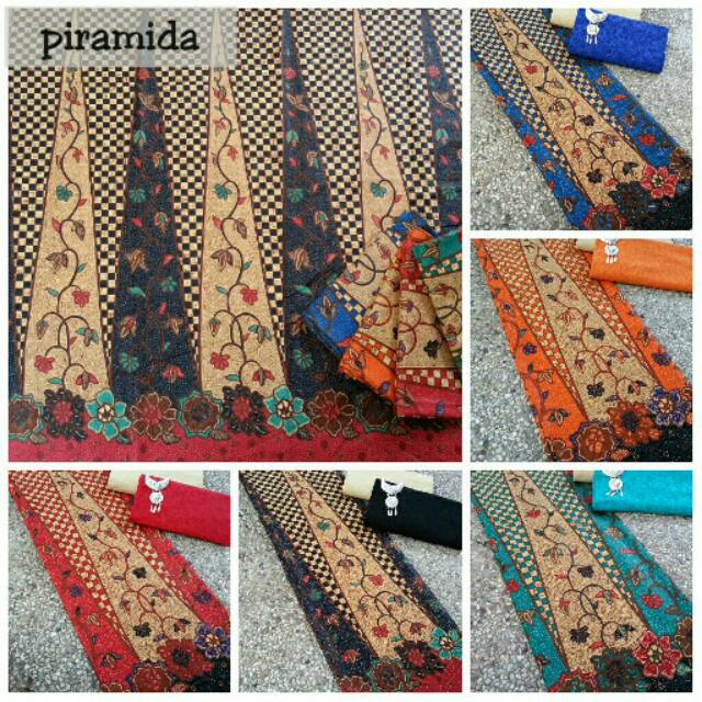 Jual Hmt Kain Batik Printing Murah Harga Terjangkau Motif Piramida