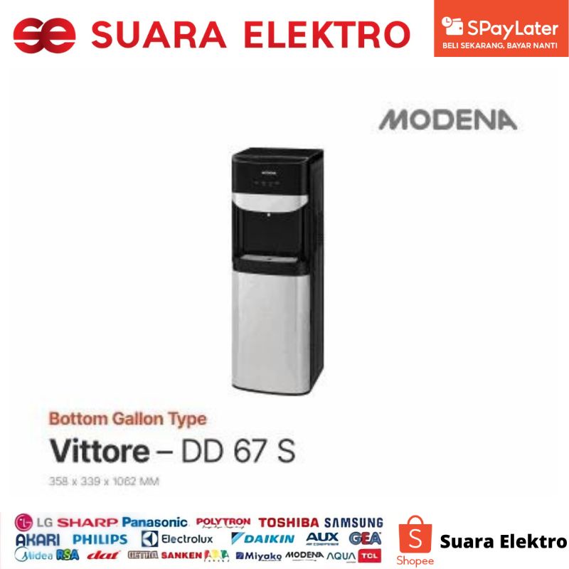 Jual DISPENSER MODENA GALON BAWAH DD67S | Shopee Indonesia