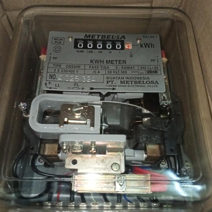 Jual Kwh Meter 3 Phase 5A Metbelosa Paling Dicari Shopee Indonesia