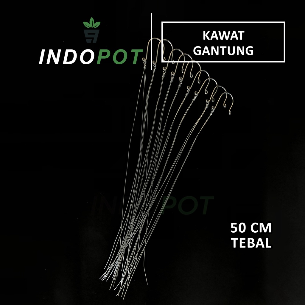 Jual Kawat Tali Gantung Pot Tanaman Hias Anggrek Cm Tebal Satuan