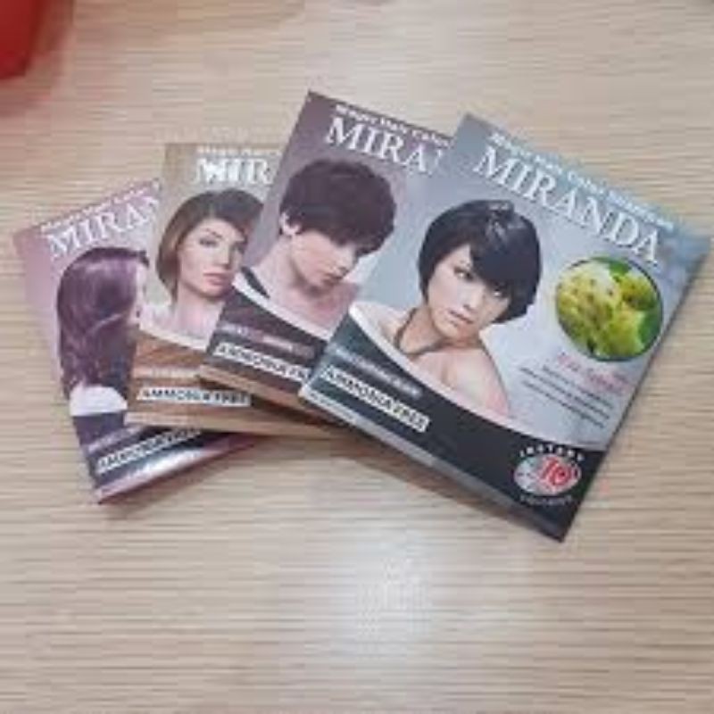 Jual Miranda Magic Hair Color Shampoo 30ml | Shopee Indonesia