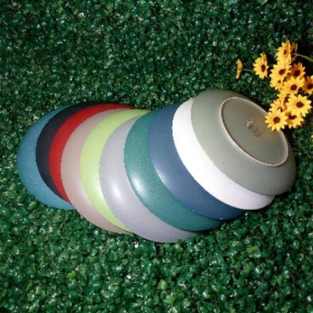 Jual 00398 Piring Salad Keramik Coupe Colorwave 21cm / Piring Makan ...