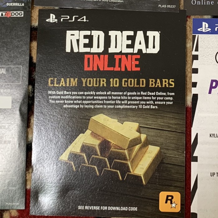 Jual TERLARIS Red dead redemption 2 rdr download dlc kode code ps4 game ...