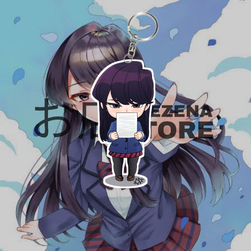 Jual GANTUNGAN KUNCI ANIME KOMI-SAN WA KOMYUSHOU KOMI SHOUKO - Keychain ...