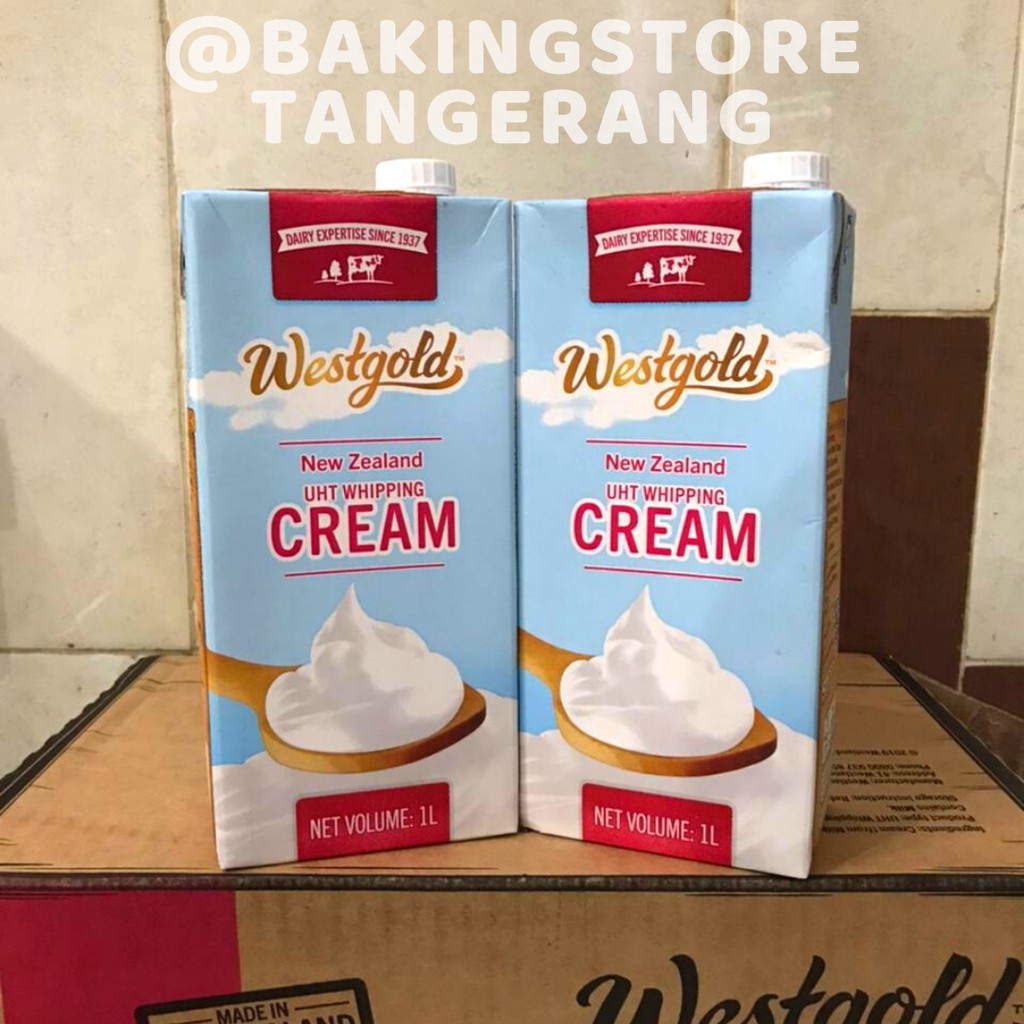 Jual Westgold Whipping Cream 1 Liter Whipping Import New Zealand Exp
