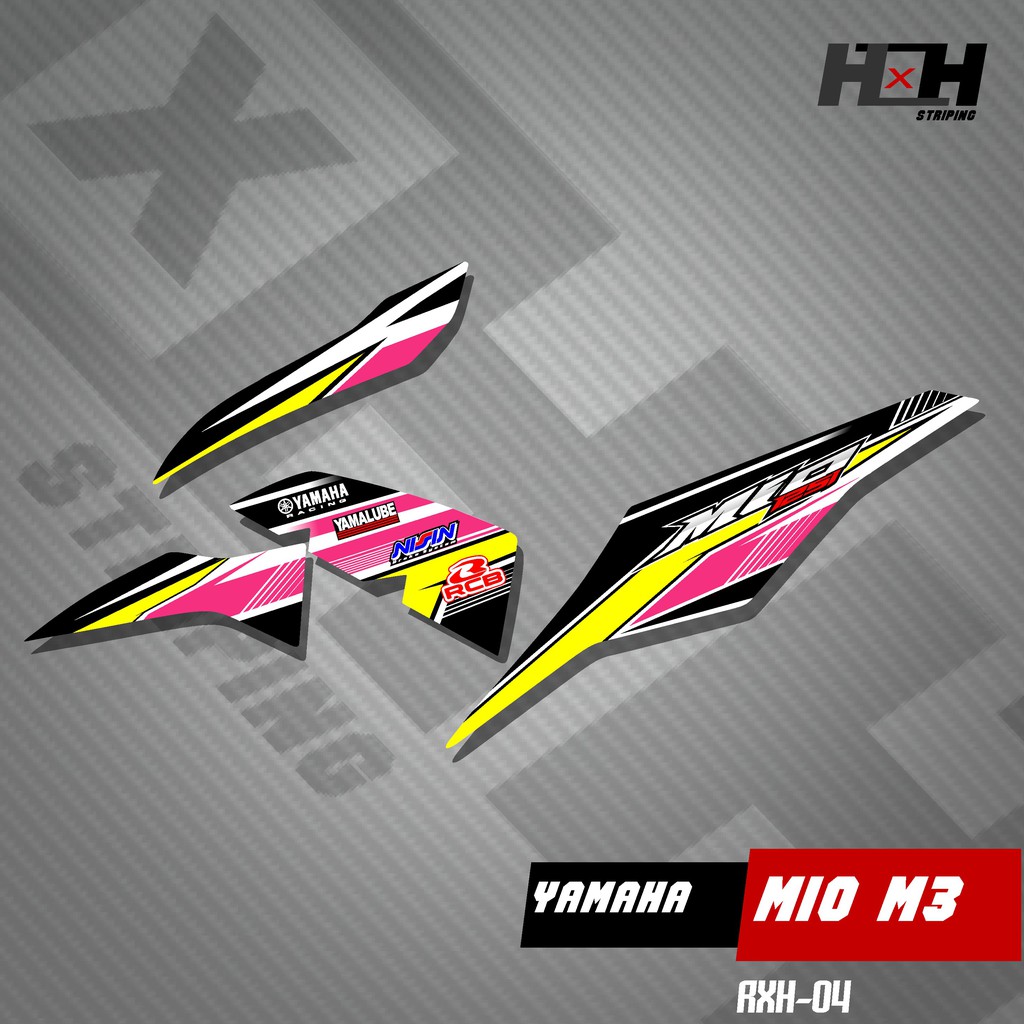 Jual Stiker Striping Lis MIO M3 / Mio Z / Mio 125 Tahun 2014 2015 2016 ...