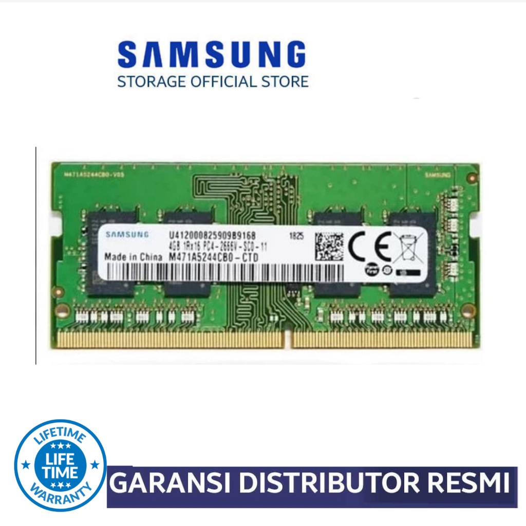 Jual Samsung RAM DDR4 4GB / 8GB / 16GB SODIMM Memory PC 3200 PC4-25600 ...