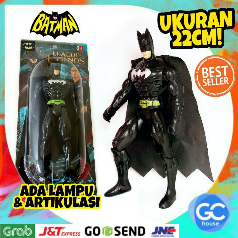 Jual [ BATMAN ] Action Figure Batman Justice League 22 cm Mainan Robot ...