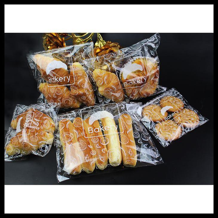 Jual Plastik Bakery Roti Kantong Packing Besar Motif Opp Seal Dove ...