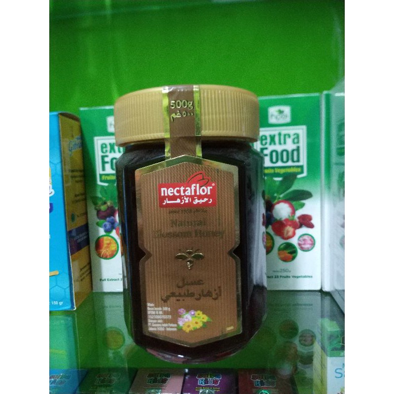 Jual MADU NECTAFLOR NATURAL BLOSSOM HONEY ORIGINAL (500 GRAM) | Shopee ...