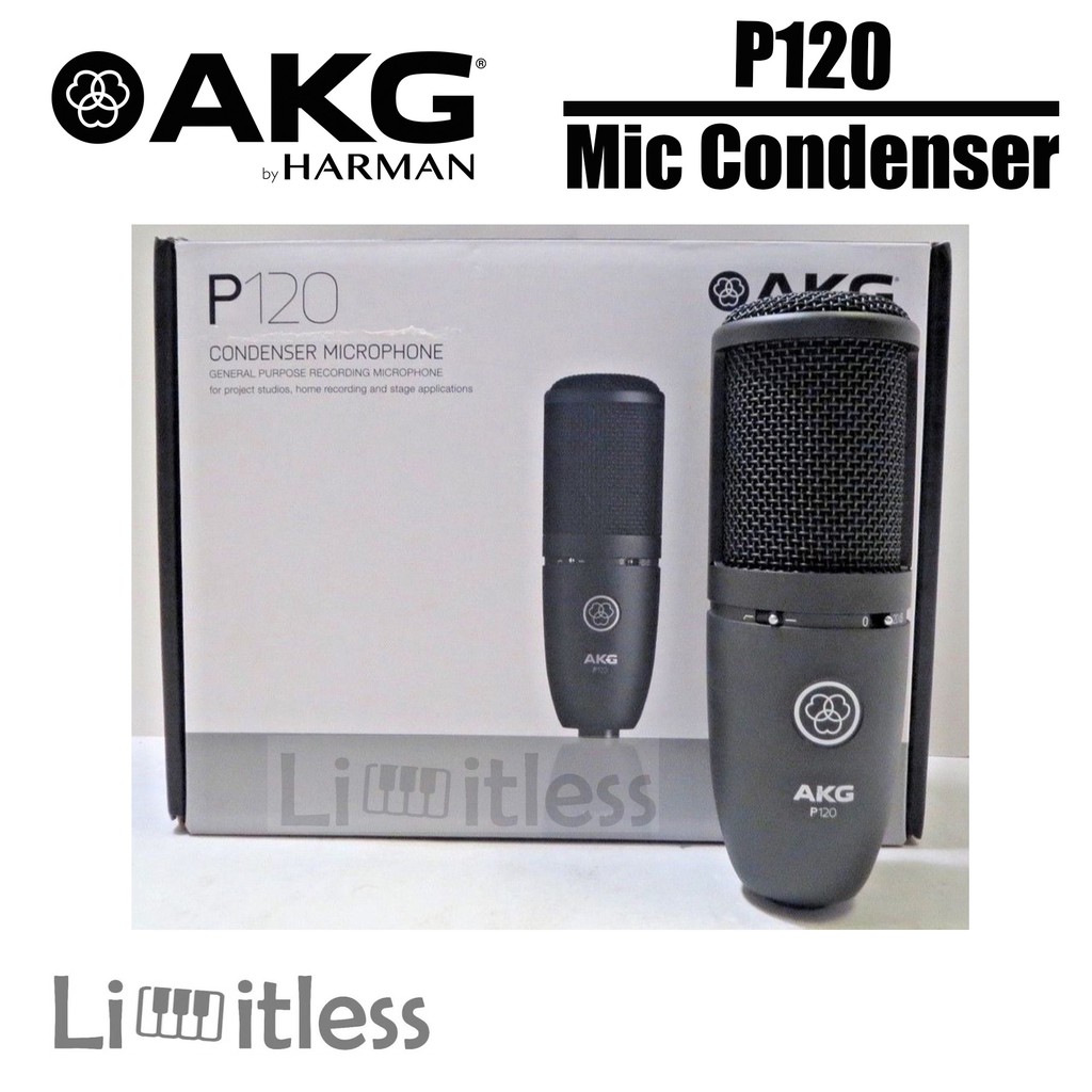 Akg p120 Akg マイク 1円 未開封 AKG エーケージー P120 Project