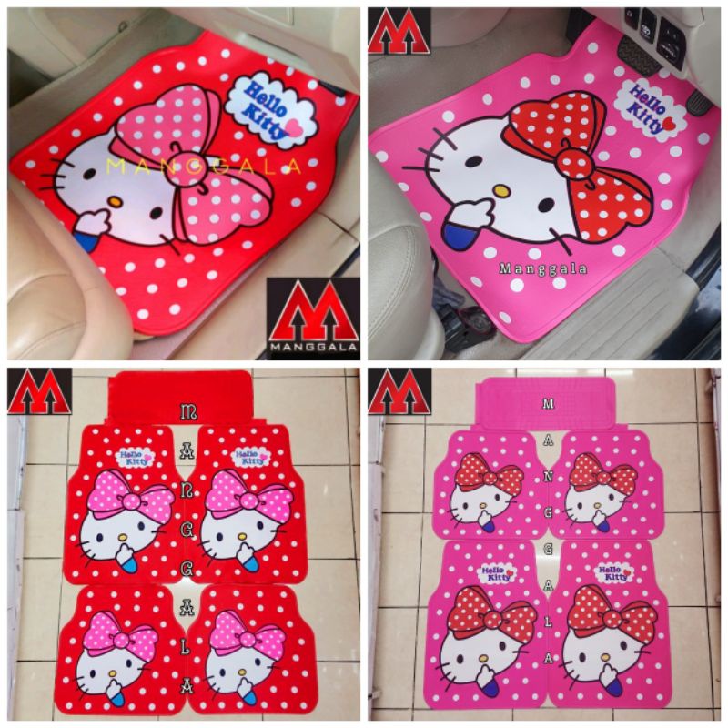 Jual Karpet Mobil Hello Kitty Jari Besar | Shopee Indonesia