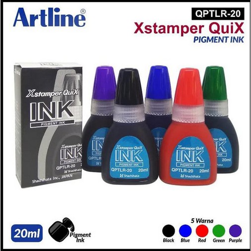 Jual Artline Refill InkXstamper Stempel Quix Qptlr20Ml Tinta Stempel
