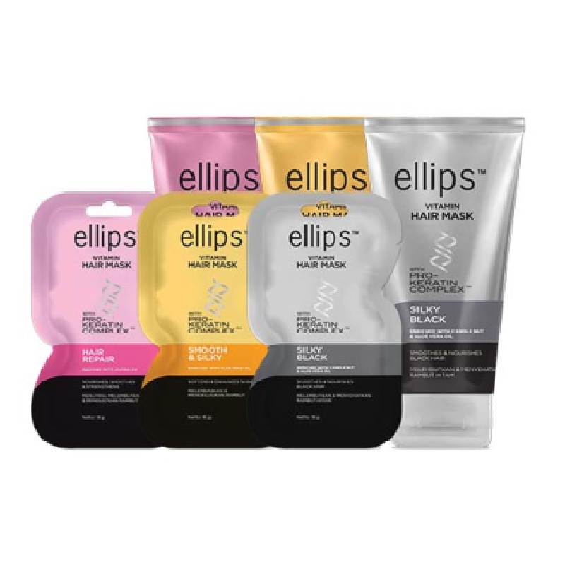 Jual ELLIPS HAIR MASK PRO KERATIN COMPLEX SACHET 18GR | TUBE 120GR ...