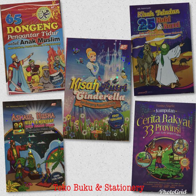 Jual BUKU ANAK-BUKU CERITA/DONGENG BEST SELLER FULL COLORS | Shopee ...