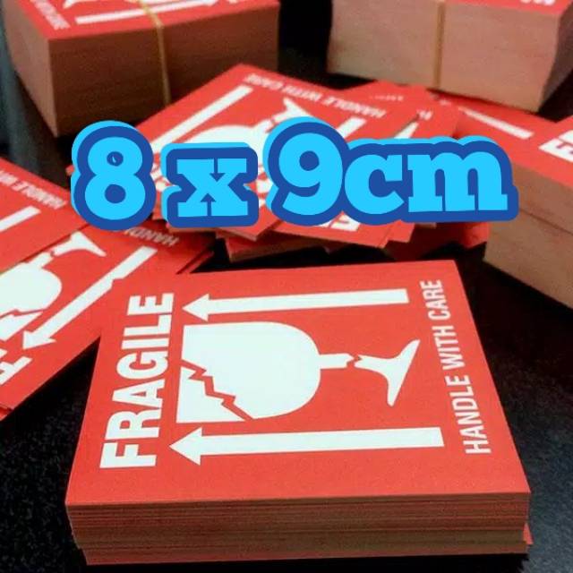 Jual Sticker fragile 8 * 9 cm | Shopee Indonesia