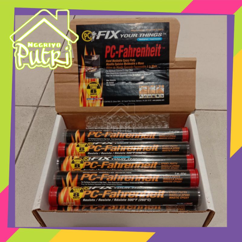Jual Lem Radiator,Besi,Mesin Tahan Panas Lem Epoxy PC Fahrenheit 20z ...