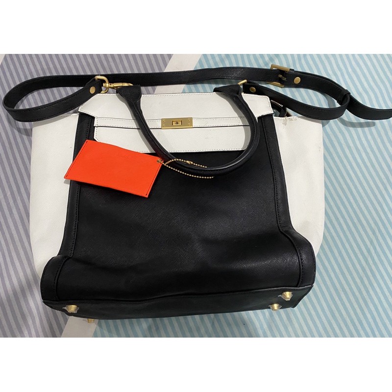 BLACK MARTINE SITBON HAND BAG, Barang Mewah, Tas & Dompet di Carousell