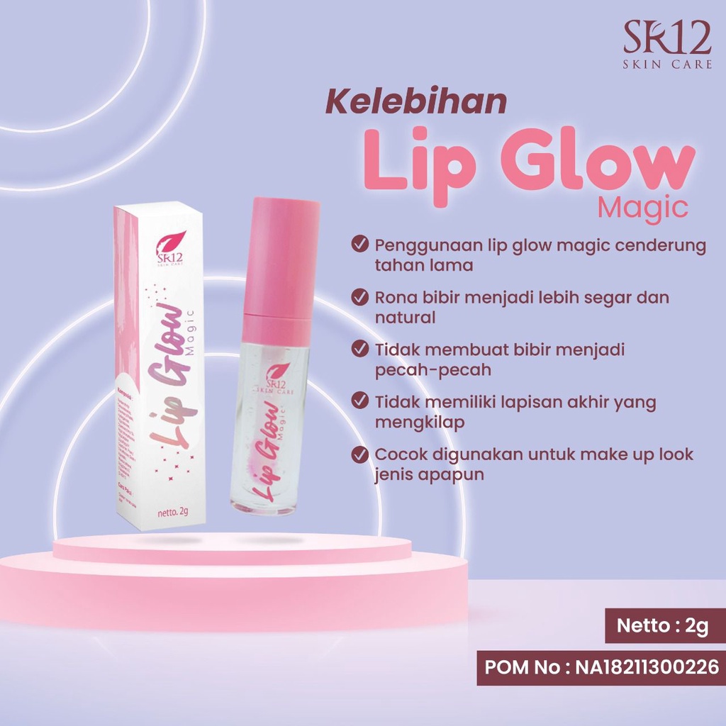 Jual SR12 Lip Glow Magic Melembabkan Bibir Cerah Merona Warna Tahan ...