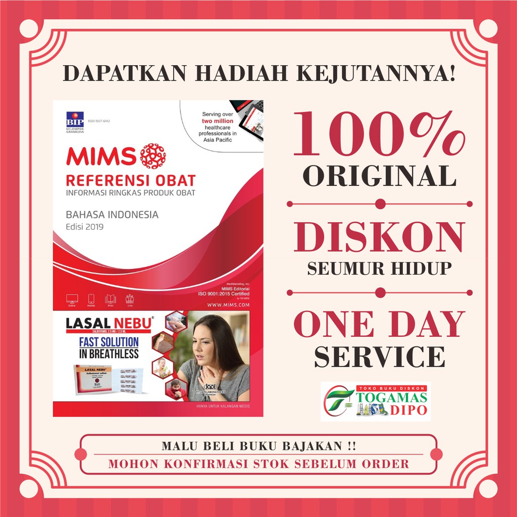 Jual MIMS ED. BAHASA INDONESIA VOL.20/2019 | Shopee Indonesia
