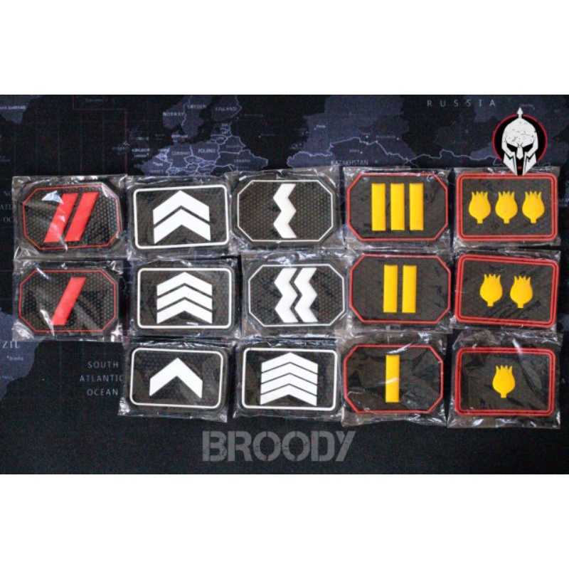 Jual BROODY - PATCH RUBBER PANGKAT POLRI / TAMTAMA BINTARA PERWIRA ...