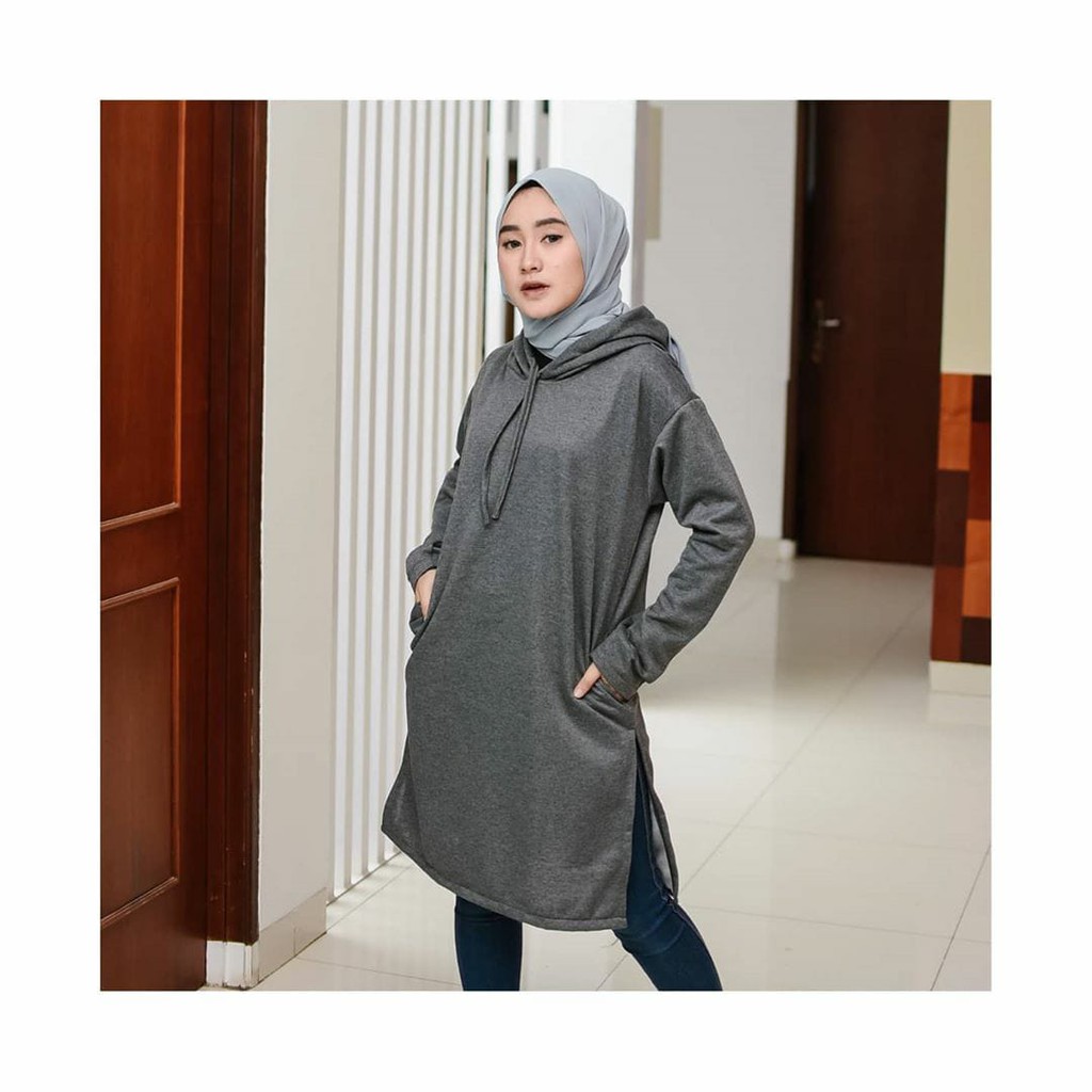 Cardigan hoodie outlet muslimah