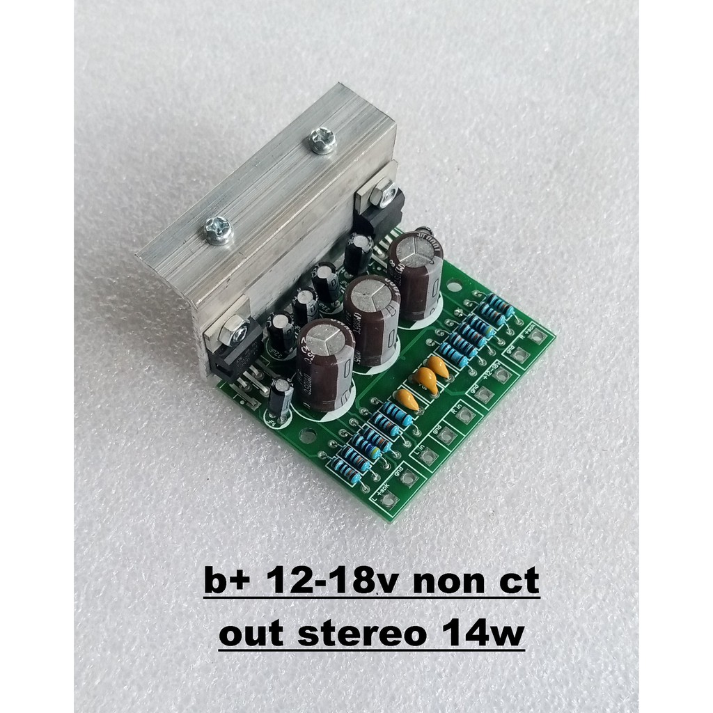 Jual Modul Stereo TDA2030 14W Power Amplifier Single VCC | Shopee Indonesia