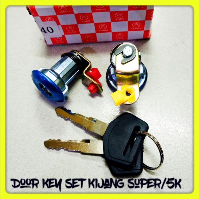 Jual Door Key Set Kunci Pintu Set Toyota Kijang Super Kf K Shopee Indonesia