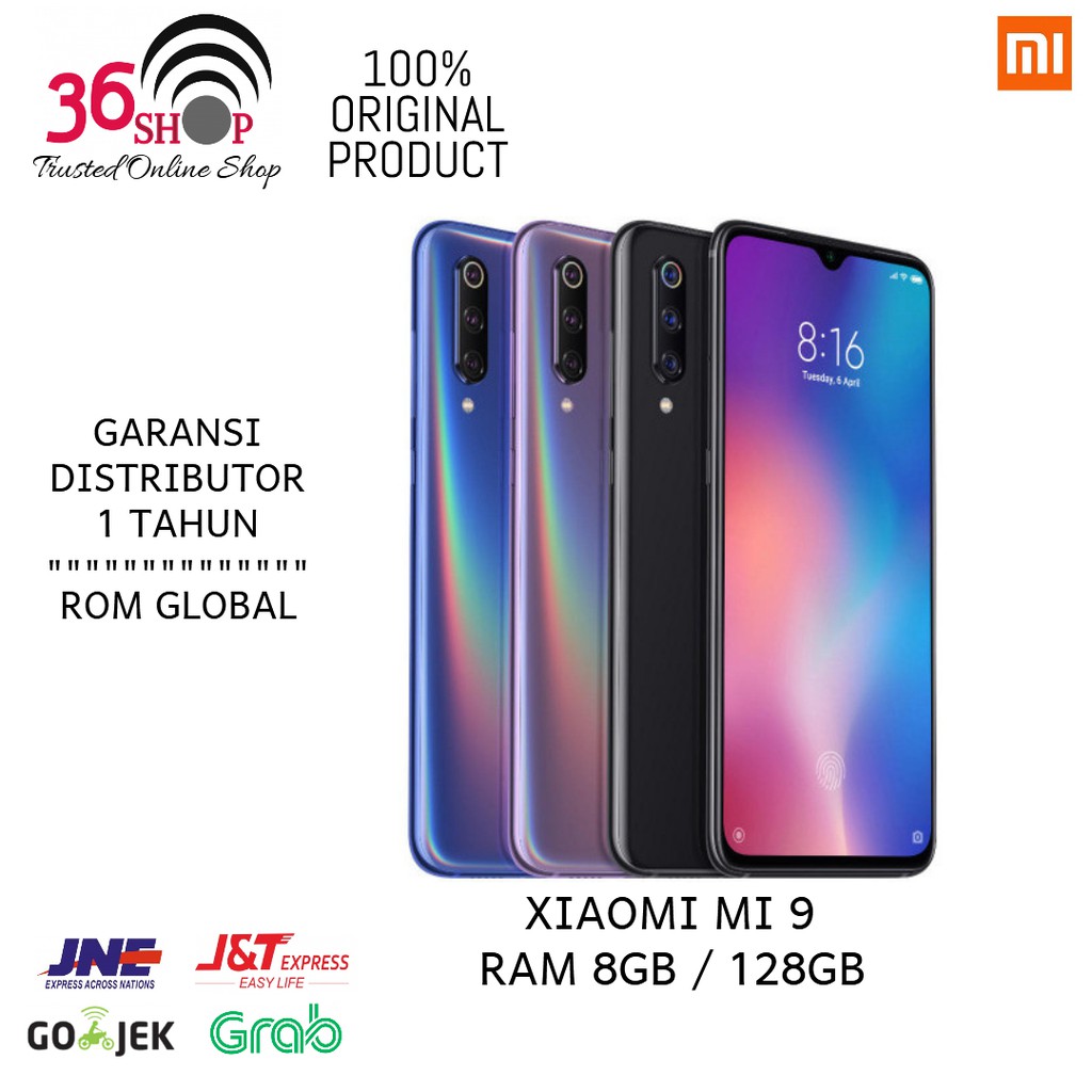 Jual Xiaomi Mi9 Ram 8GB - 128GB [ 100% Ori - Global Version