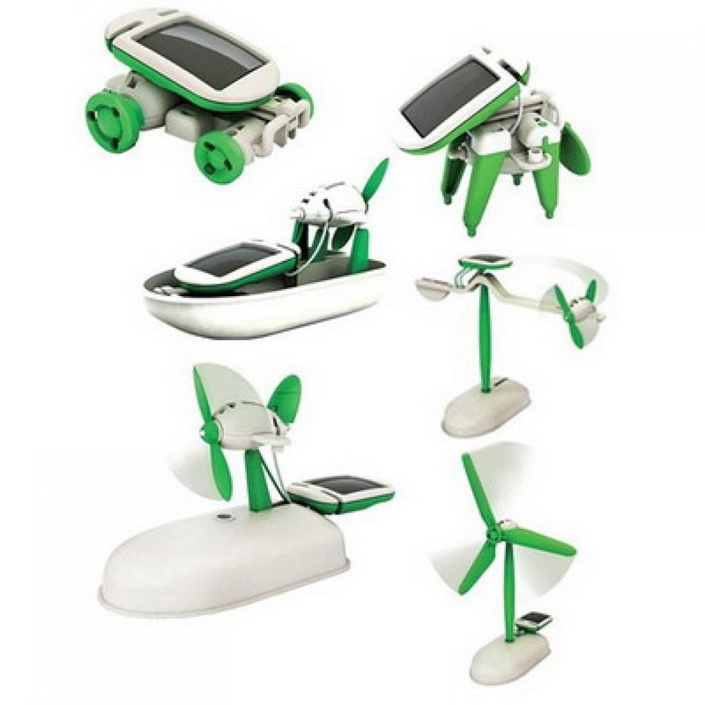 Jual Educational 6 in 1 Solar Robot Kit | Shopee Indonesia
