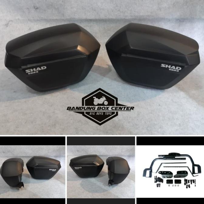 Jual Box Motor Box Shad SH23 Sidebox termasuk Bracket 3P System ...
