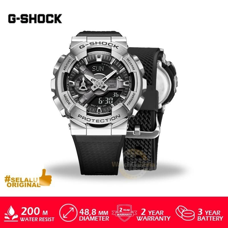 Casio G-Shock Analog Man GM-110-1ADR GM110 GM1101A