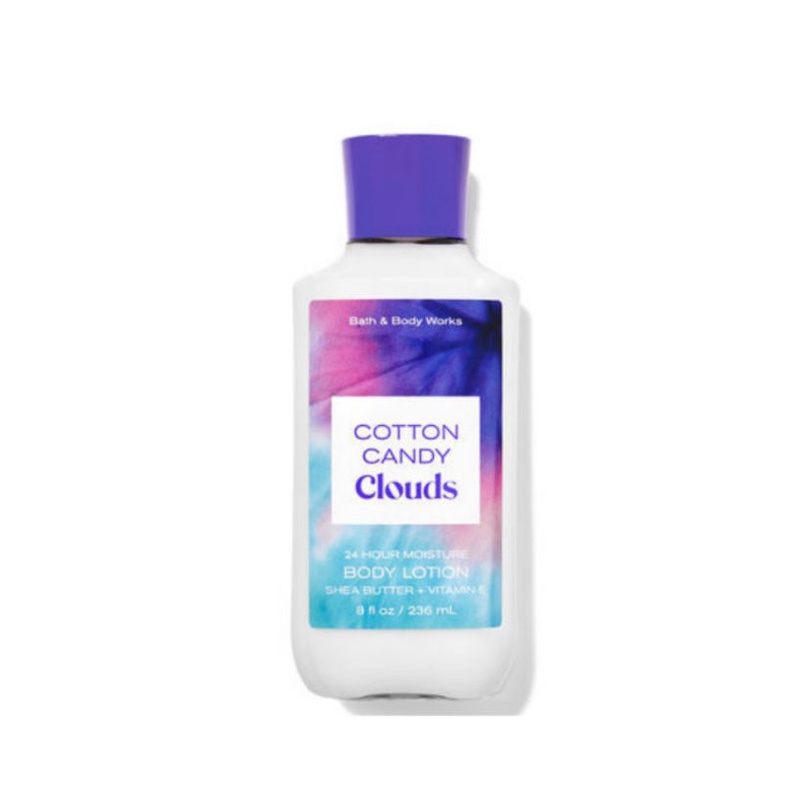 Cotton Candy Clouds Bath and Body Works Lotion, Cream, Fragrance Mist