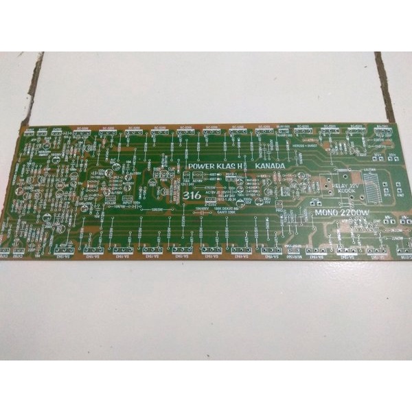 Jual PCB Power Amplifier Class H 2200 Watt Built up 3U | Shopee Indonesia