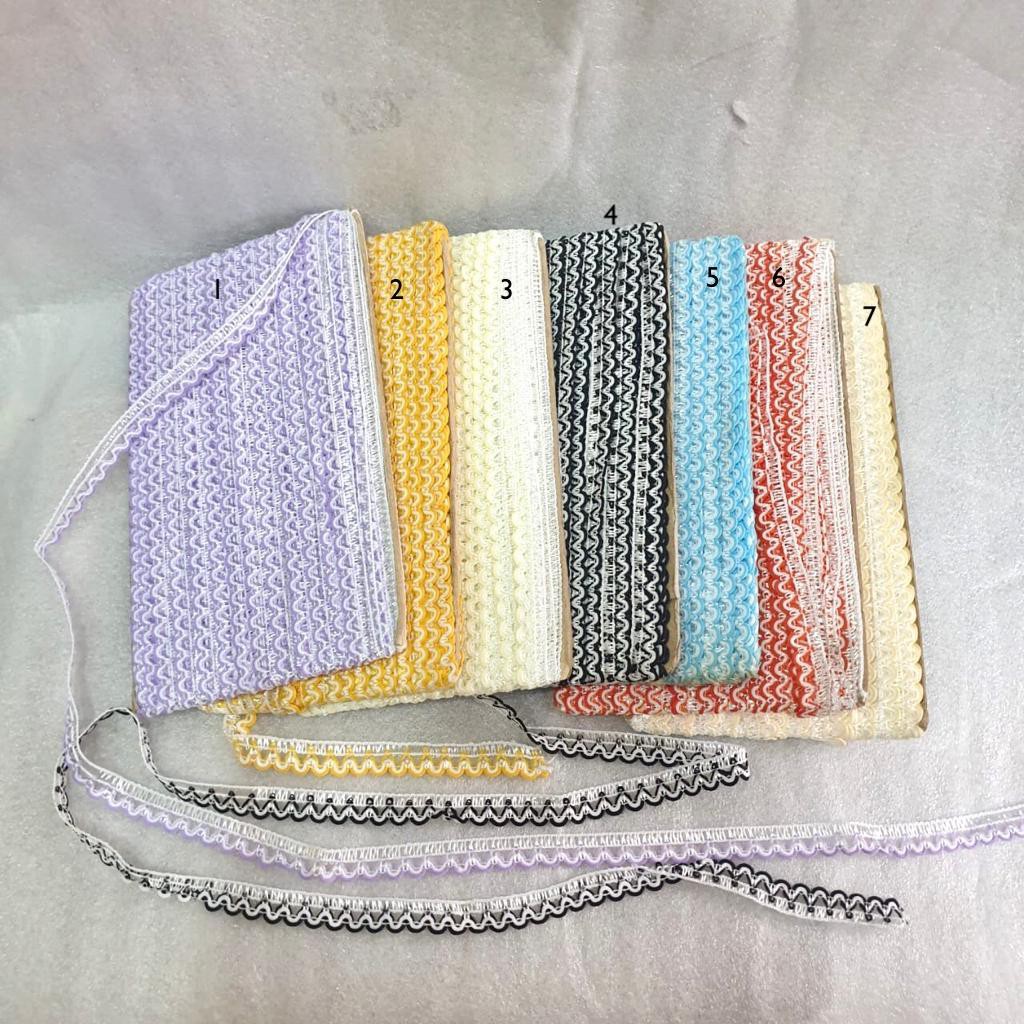 Jual Renda asa / renda variasi bahan craft harga per 1 pak | Shopee ...