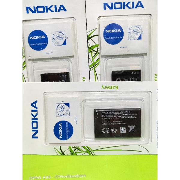 Batterie Originale Nokia BL-5C 1020mAh - Neuf - Compatible 2323C, 2330, 2700, 2610 Et Bien D'autres Modèles