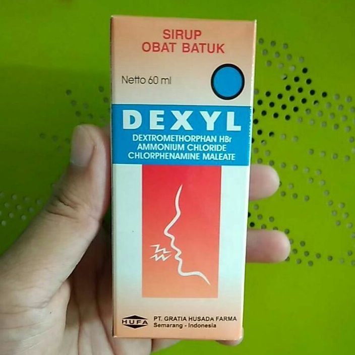 Jual DEXYL Sirup 60 ml (Obat Batuk, Influenza, Infeksi saluran
