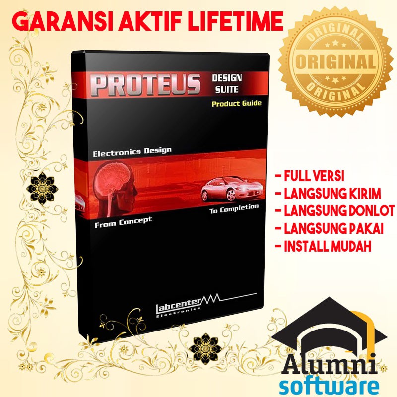Jual [FULL VERSION] Proteus 8 Professional PCB Design - GARANSI