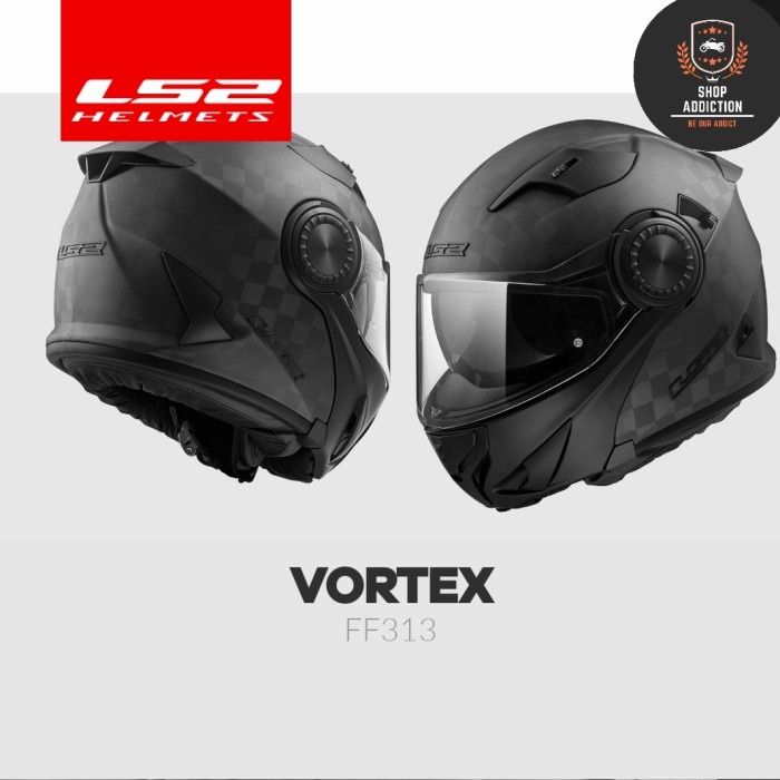 LS2 モジュール式ヘルメットFF313 Vortex Carbon Lサイズ Jual