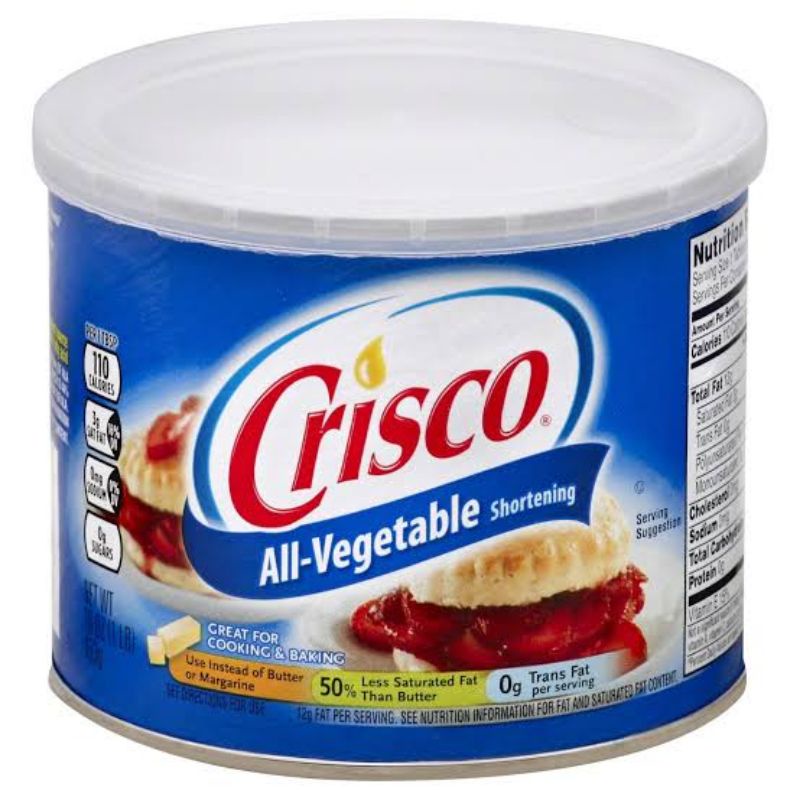 Jual CRISCO Premium Shortening/ Crisco All Vegetable Shortening 453gr