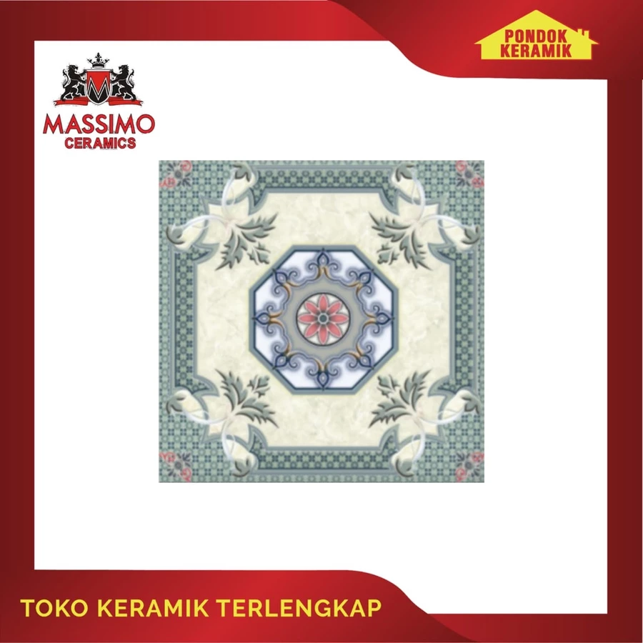 KERAMIK LANTAI MASSIMO 50X50 TUNISIA M GREEN