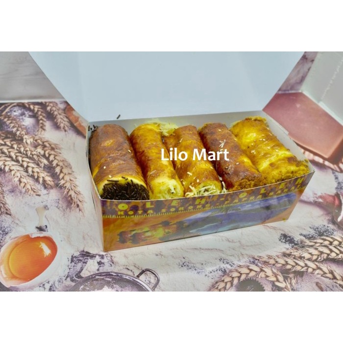 Jual Roti Abon Gulung Billy Bakery Sorong Papua Barat / roti oleholeh khas papua abon sapi ayam