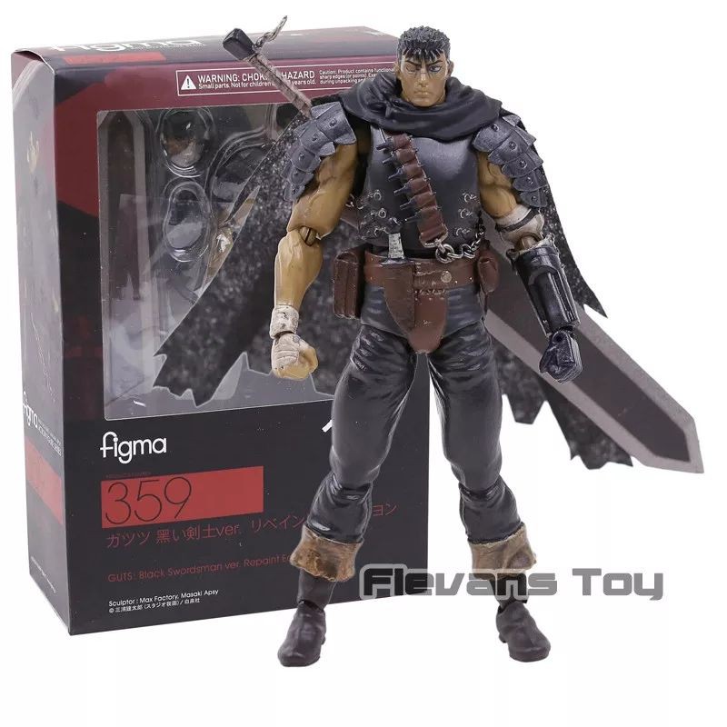 Jual figma 359 Guts Black Swordsman ver. Repaint Edition | Shopee Indonesia