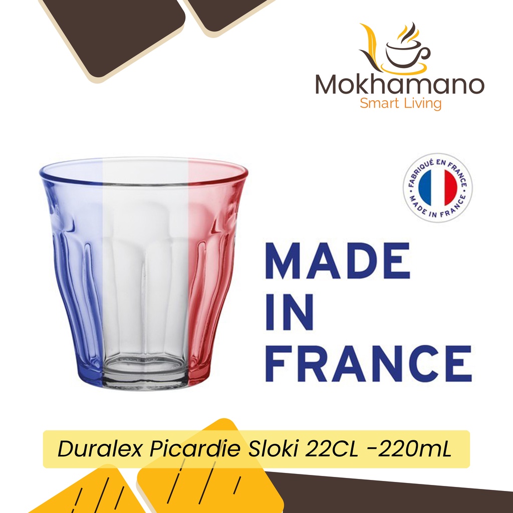 Jual Duralex Picardie Tumbler Whisky Coffee And Tea Glass Sloki 22cl 220ml Shopee Indonesia 7706