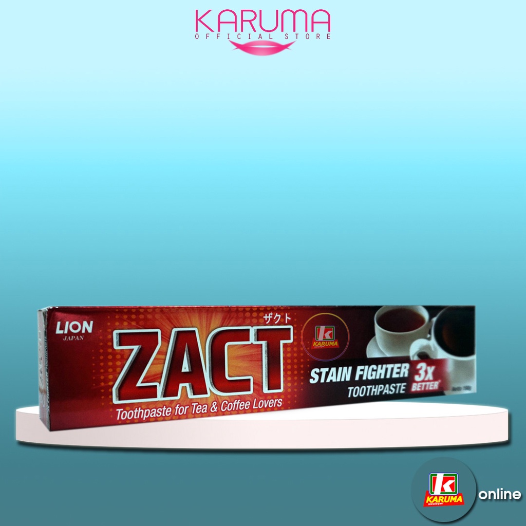 Jual ZACT Pasta Gigi 190 gr Odol Untuk Perokok dan Peminum Kopi