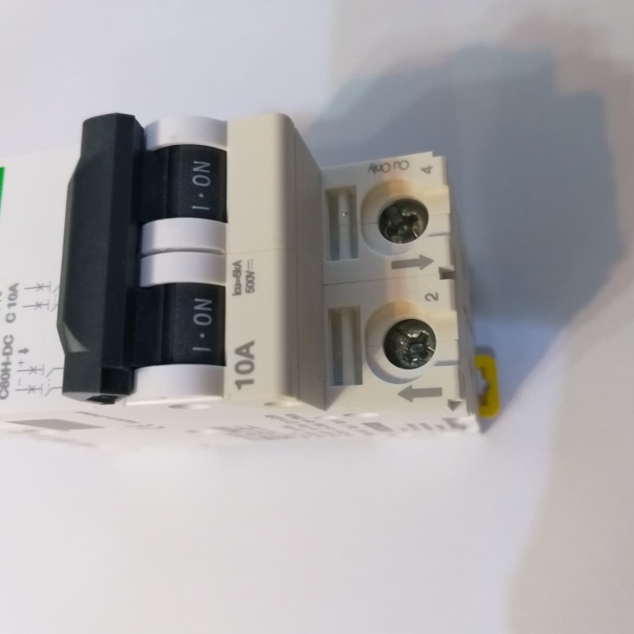 MCB Catalogue Pdf 6A SP MCB Schneider C60h-dc 3 A 250 Vdc