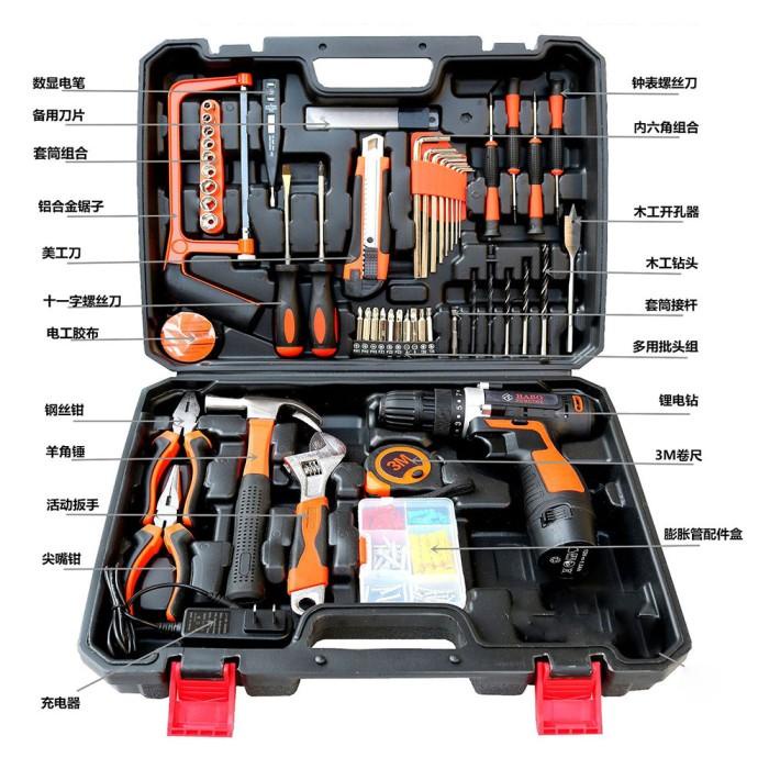 Jual Tools | Habo Alat Set Perkakas Bor Listrikkunci Pas Gergaji - 102 ...
